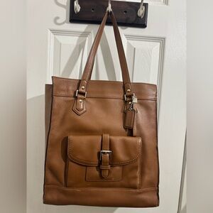 Coach Tan Leather Handbag